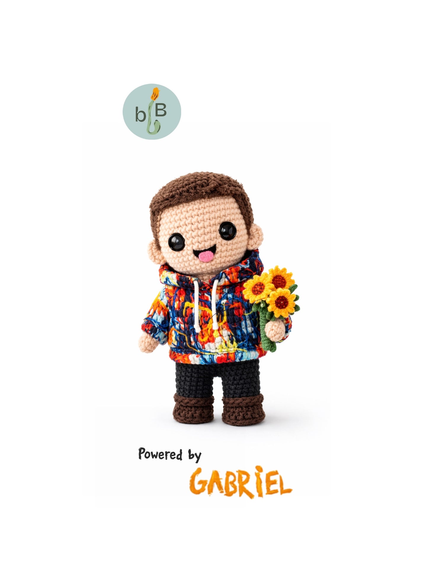 Crochet Doll GABRIEL | In Bloom