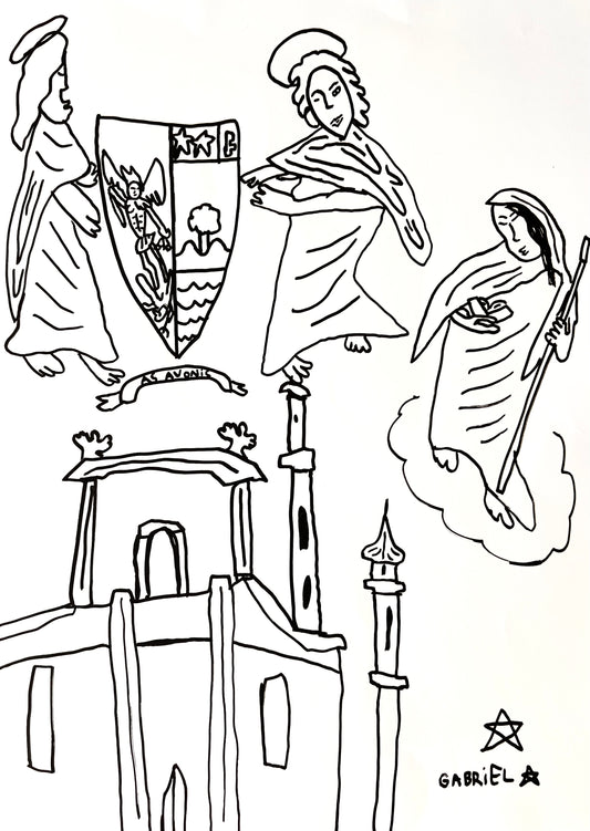 GABRIEL - Basilique Saint-Michel Archange, Menton