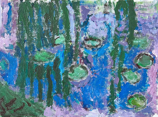 Les Nymphéas, d’après Monet