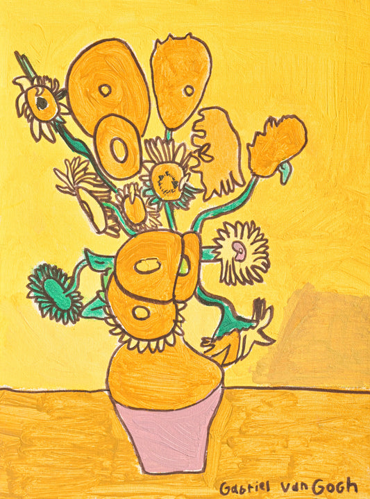 GABRIEL Vangogh sunflowers